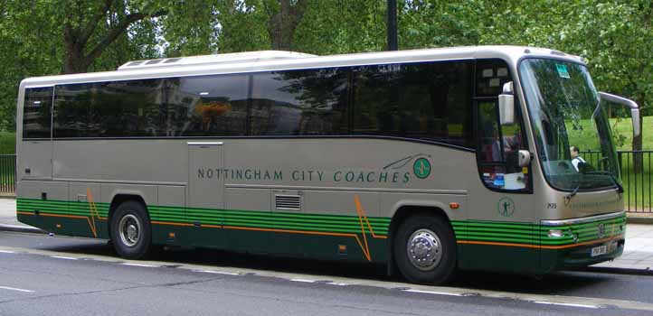 Nottingham City Coaches Plaxton Panther 793